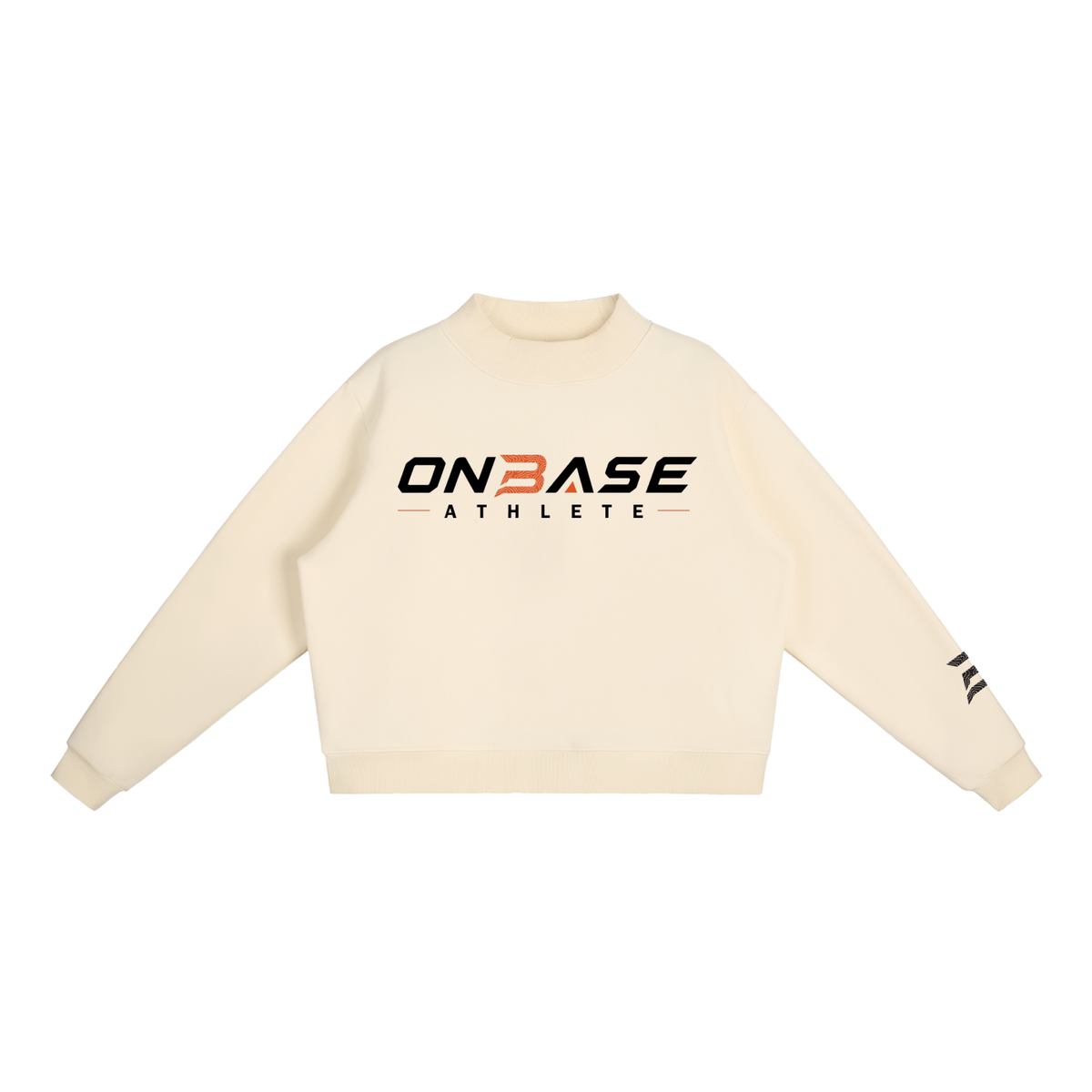 ONBASE Women’s Essential Mock-Neck Crew