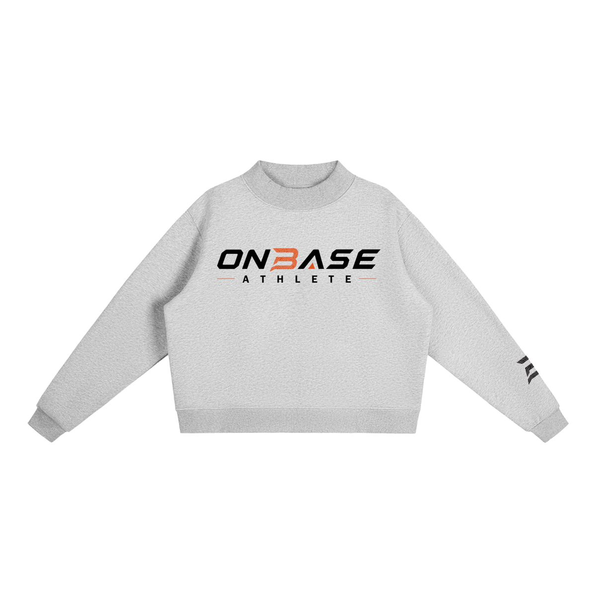 ONBASE Women’s Essential Mock-Neck Crew